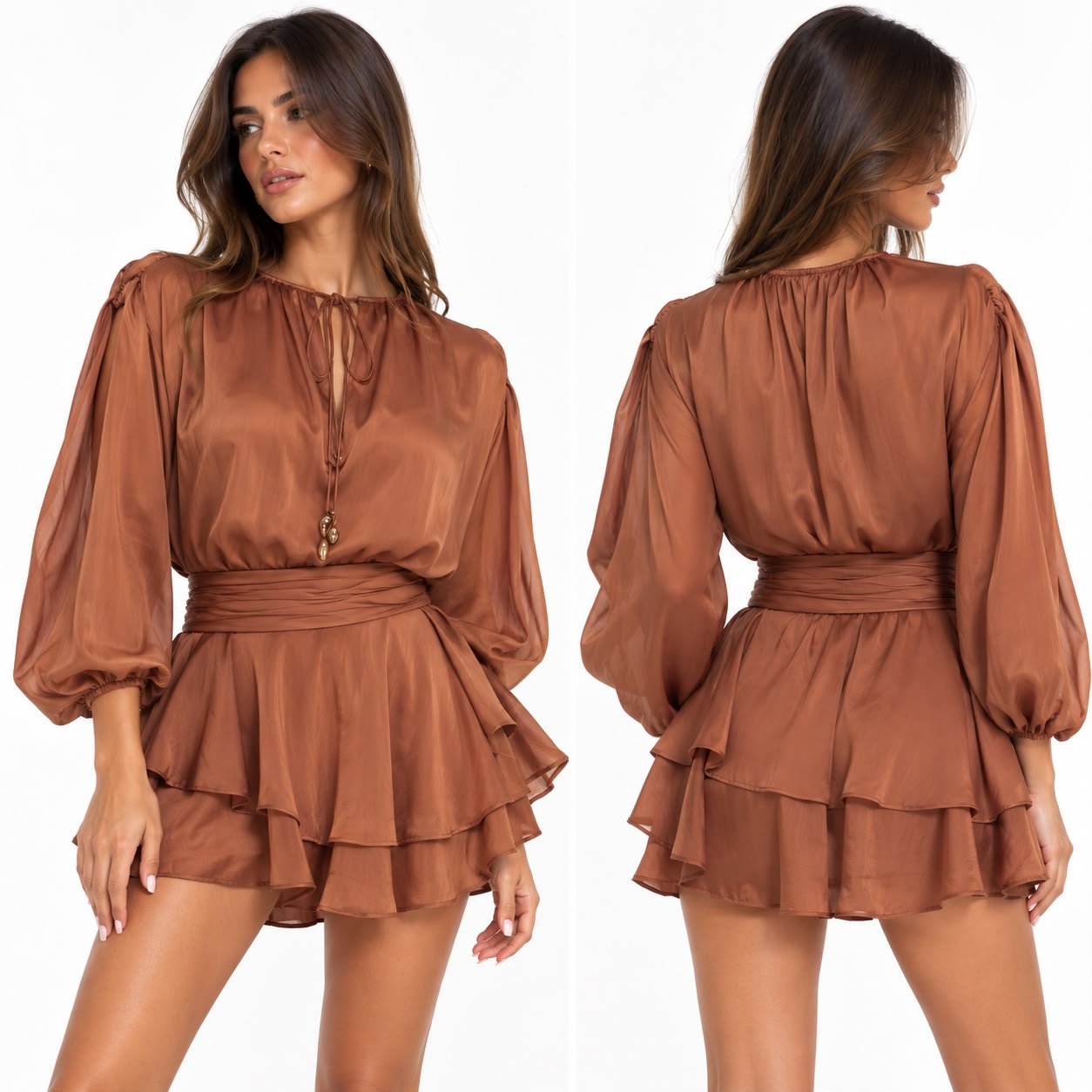 Browny Elizabeth dress